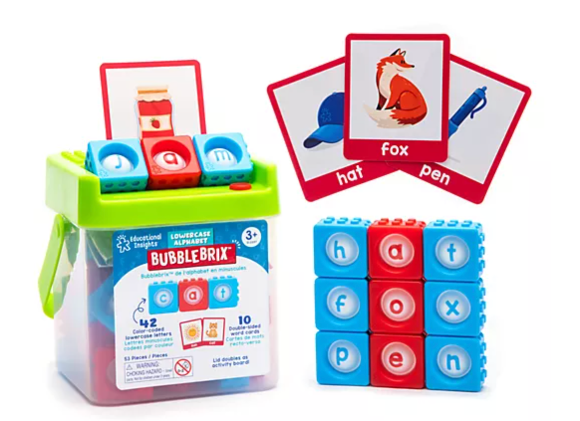 Lowercase Alphabet Bubblebrix