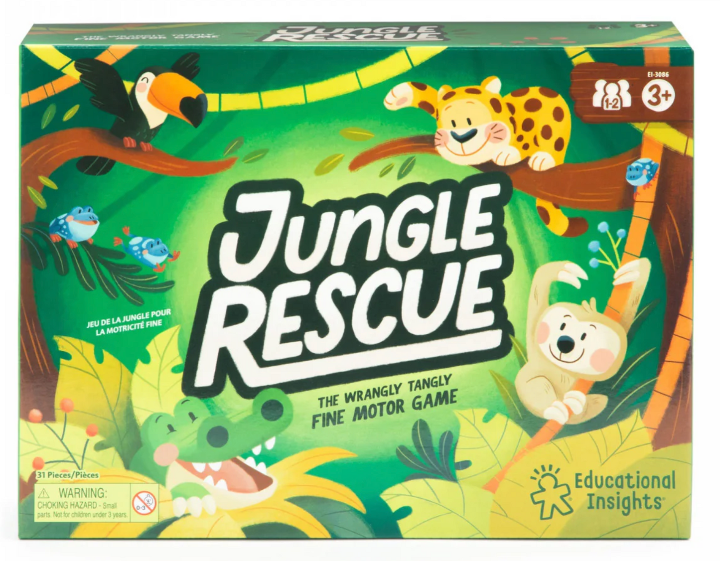 Jungle Rescue Fine Motor Game