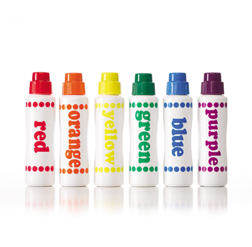 Rainbow 6 Pack Do A Dot Art