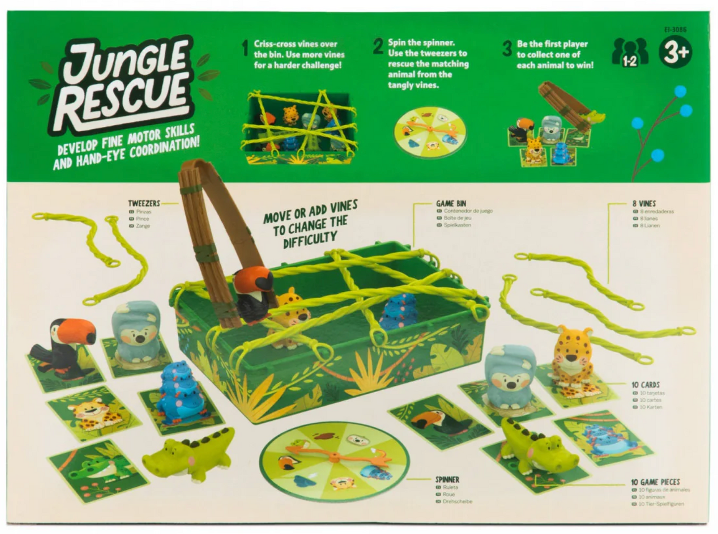 Jungle Rescue Fine Motor Game