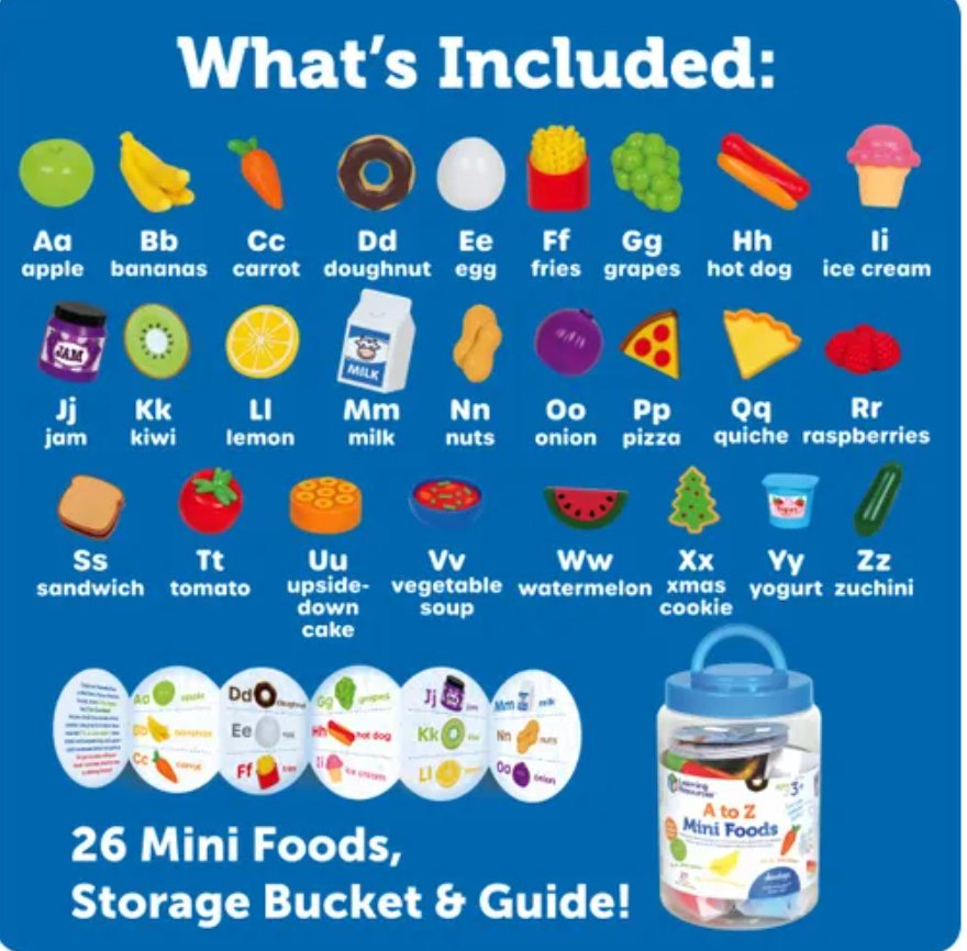 A-Z Mini Foods