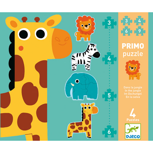 DJECO Primo Puzzle In the Jungle