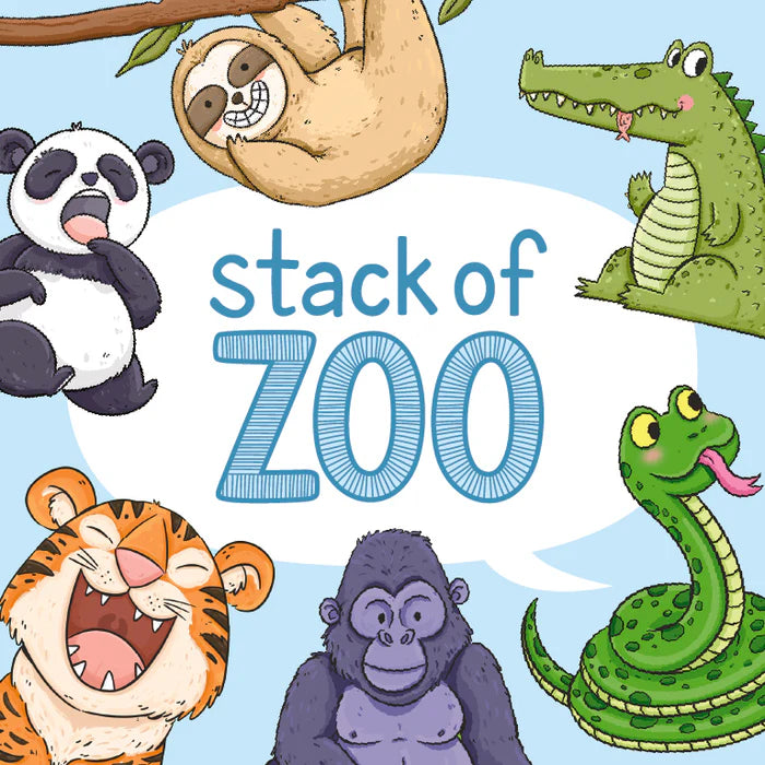 Bjorem® Stack of Zoo: Zoo Themed Picture Vocabulary Cards