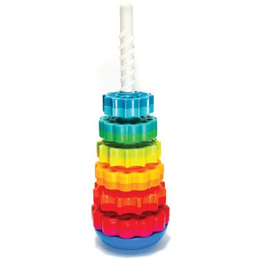 Fat Brain Toys SpinAgain Stacking Toy
