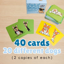 Bjorem® Stack of Dogs: Dog Themed Picture Vocabulary Cards