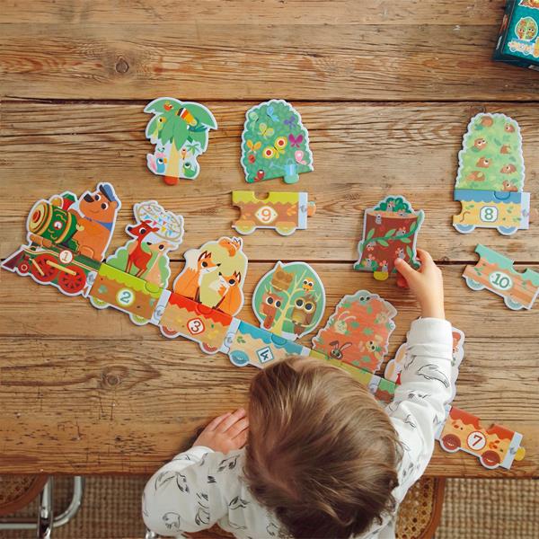 DJECO Puzzle Duo I Count