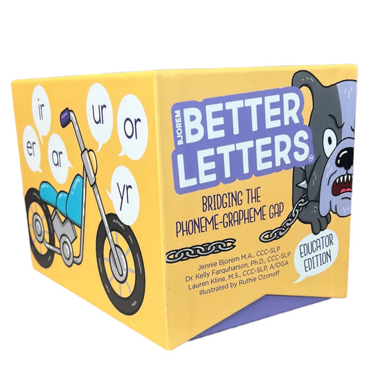 Bjorem Better Letters: Educator Edition - Bridging the Phoneme-Grapheme Gap