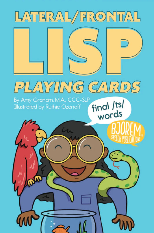 Lateral/Frontal Lisp Playing Cards
