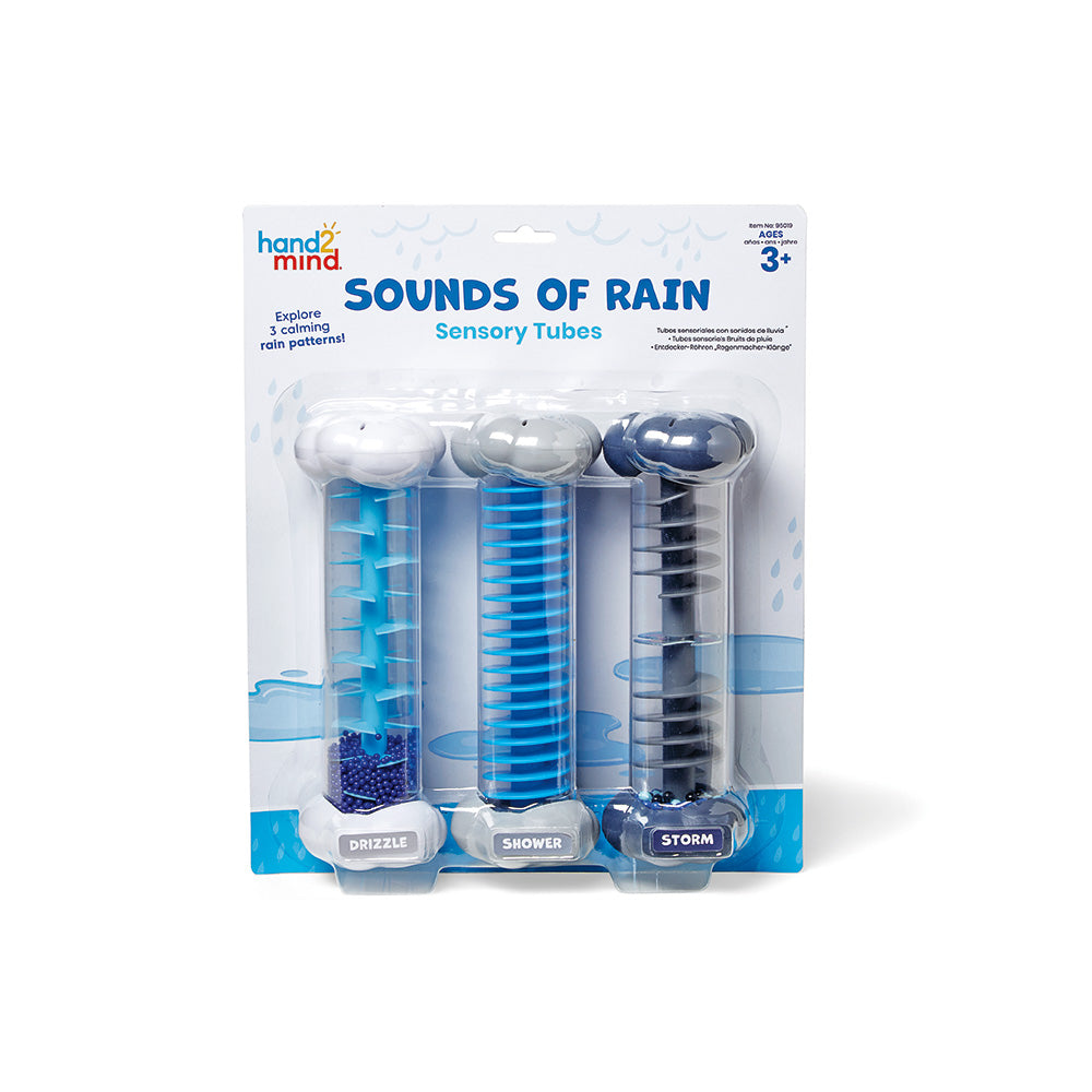 Sounds of Rain Sensory Tubes