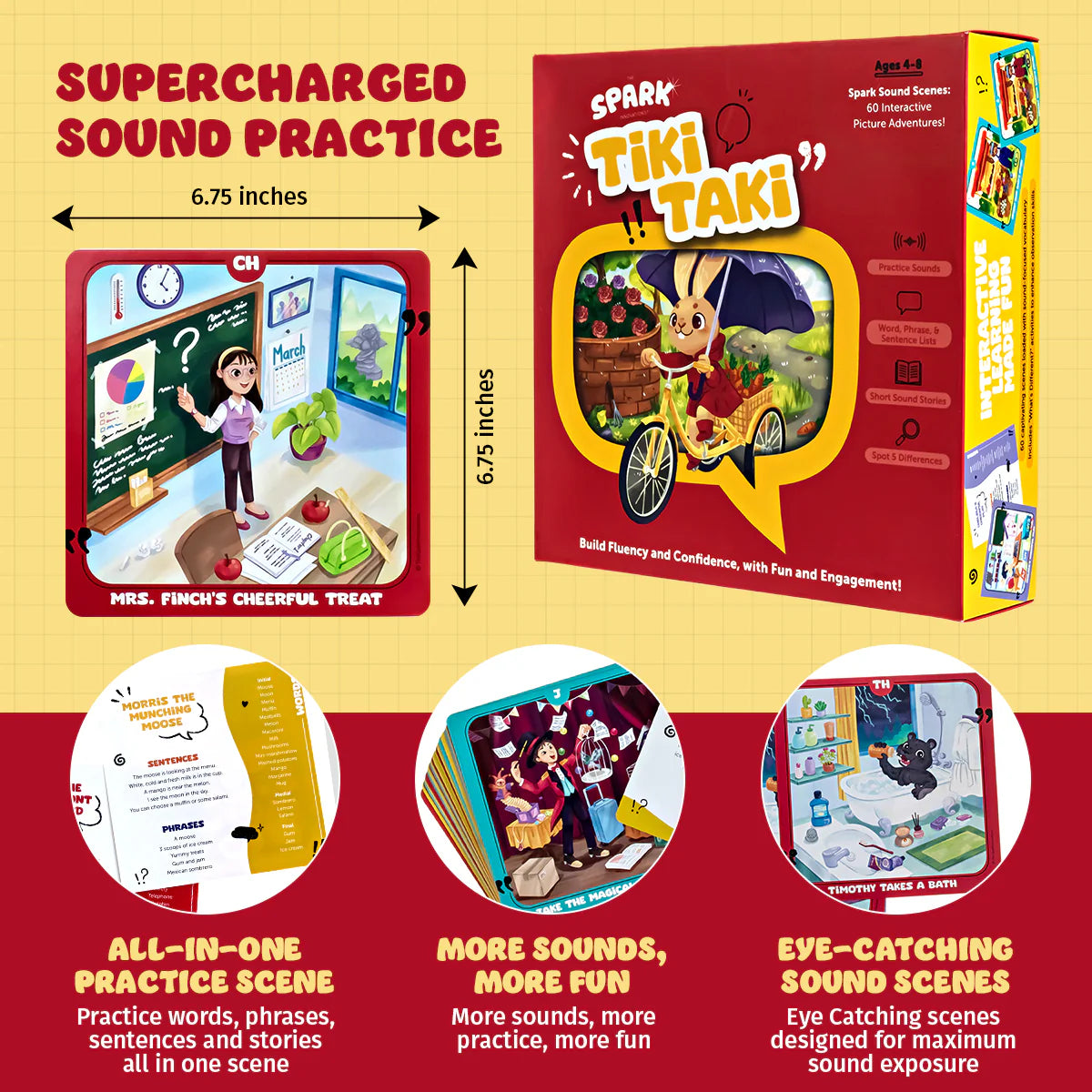 Tiki Taki- Articulation Card Game