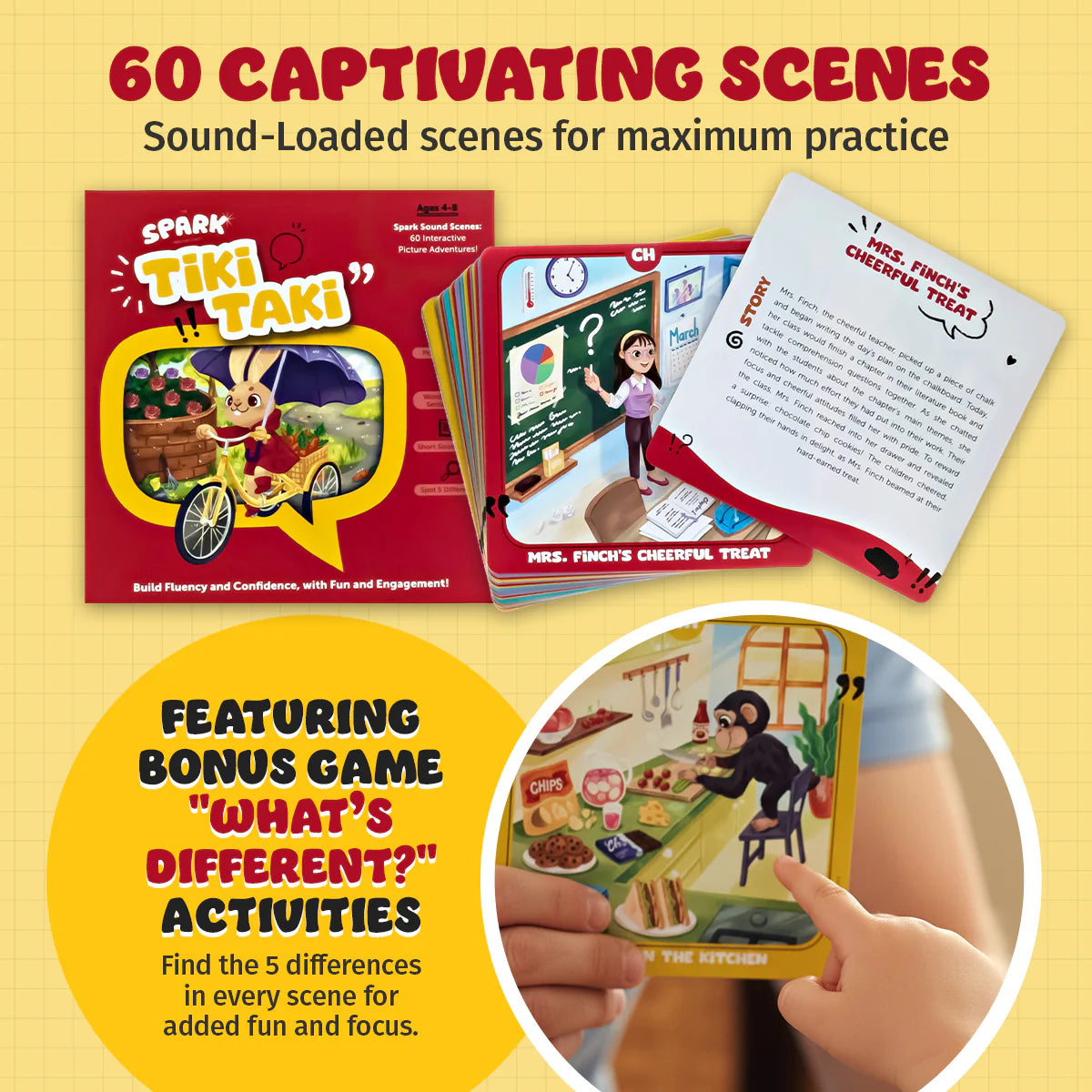 Tiki Taki- Articulation Card Game