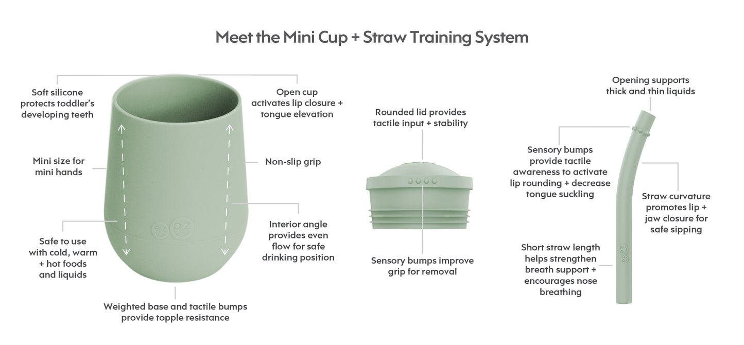 ezpz Mini Cup + Straw Training System