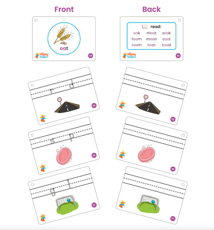 Super Spelling Cards: Vowel Teams
