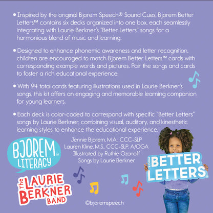 BJOREM BETTER LETTERS™ WITH THE LAURIE BERKNER BAND