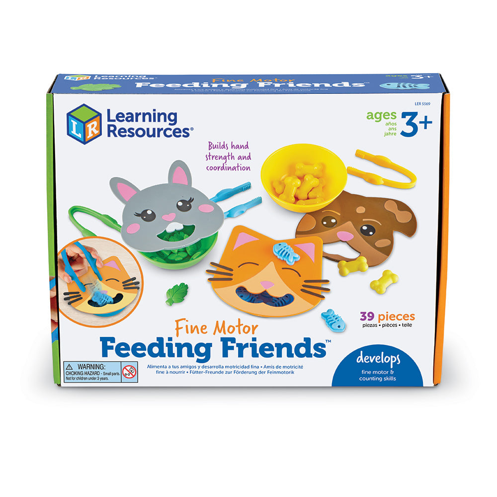 Fine Motor Feeding Friends