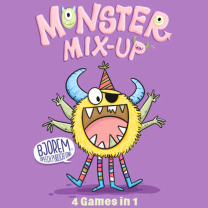 Monster Mix-up Card Game 4 in 1