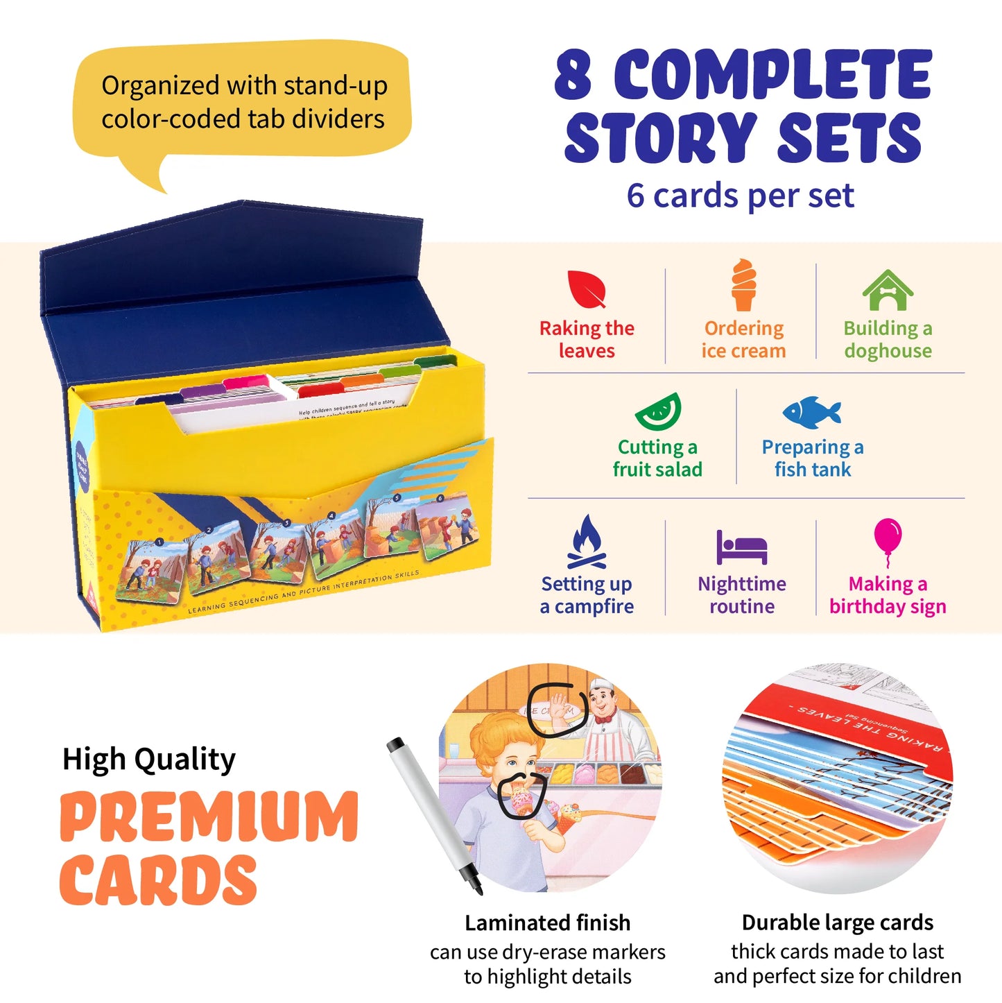Spark Sequencing Cards - Junior