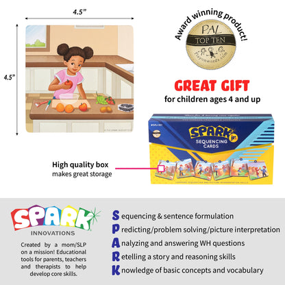 Spark Sequencing Cards - Junior
