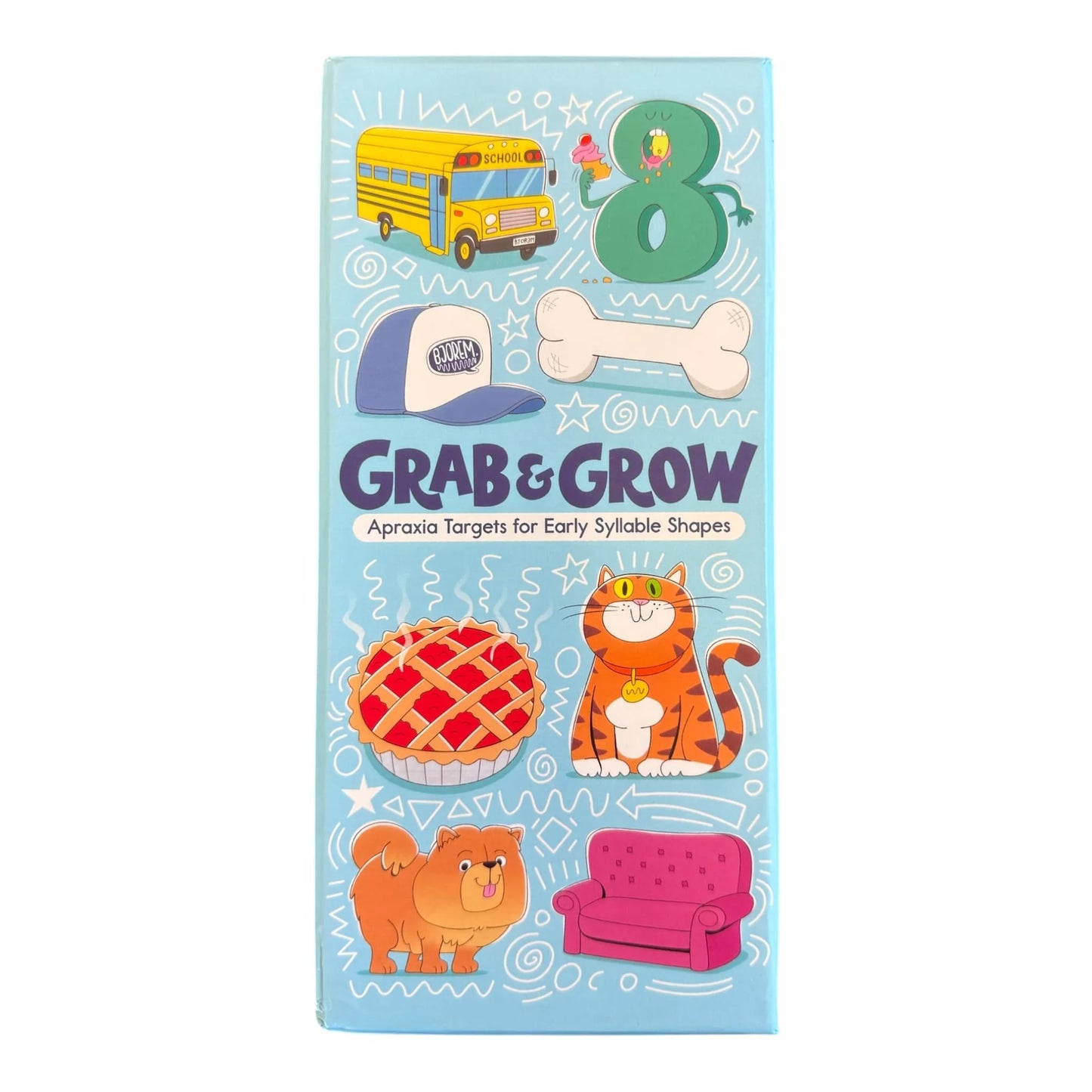 Bjorem® Grab and Grow: Childhood Apraxia Targets for Early Syllable Shapes
