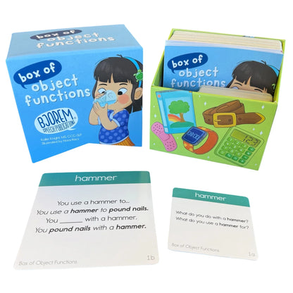 Box of Object Functions: Building Expressive & Receptive Language Skills