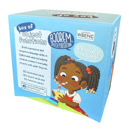 Box of Object Functions: Building Expressive & Receptive Language Skills