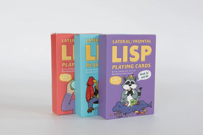 Lateral/Frontal   Lisp   Playing   Cards   —   Final   /s/   Words