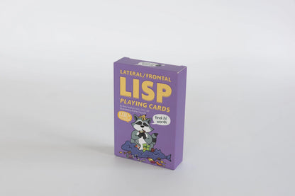 Lateral/Frontal   Lisp   Playing   Cards   —   Final   /s/   Words