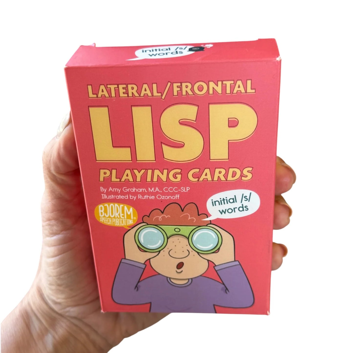 Lateral/Frontal   Lisp   Playing   Cards   -   Initial   /s/   Playing   Cards