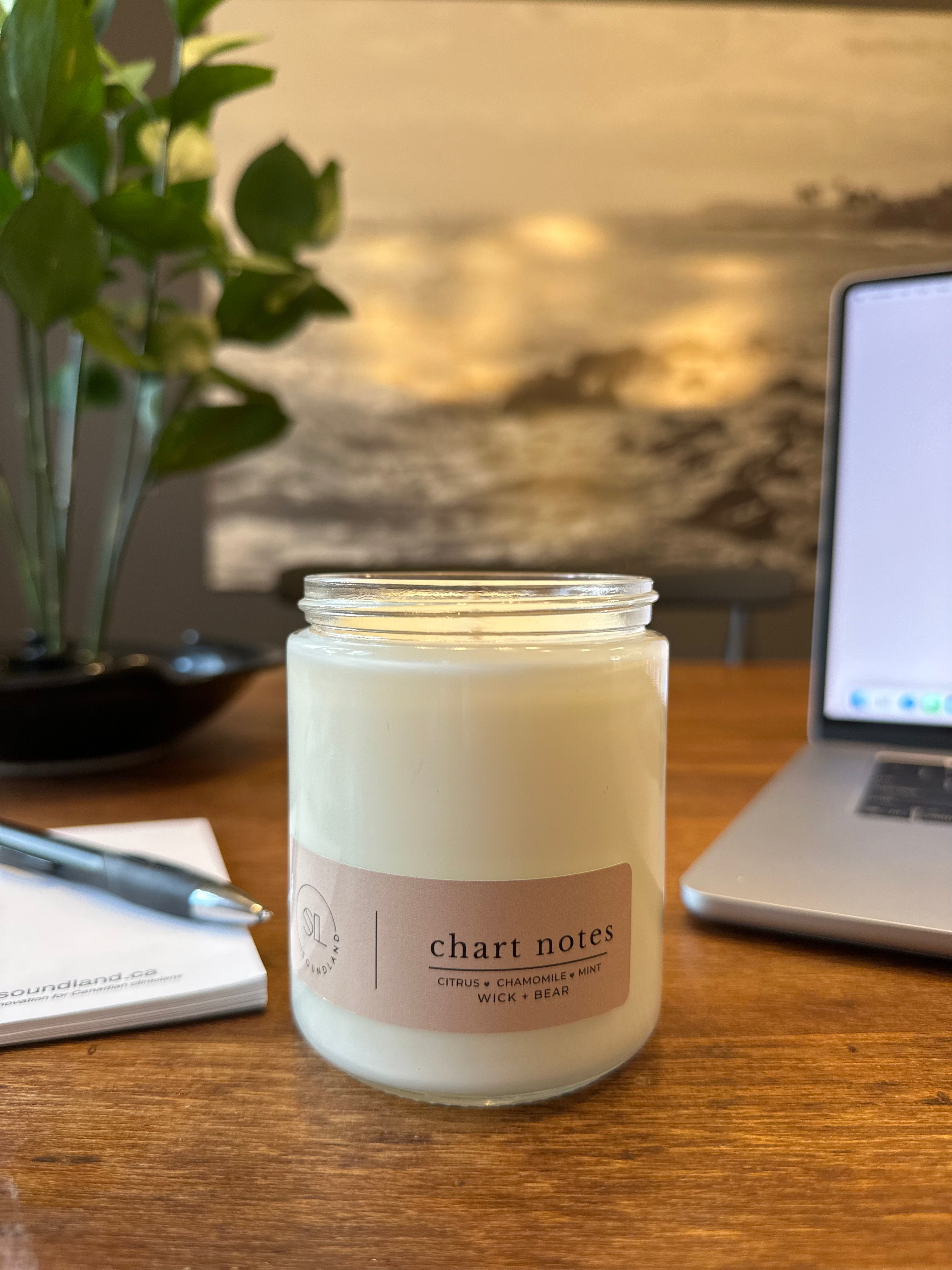 Chart Notes Candle – SoundLand