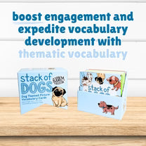 Bjorem®   Stack   of   Dogs:   Dog   Themed   Picture   Vocabulary   Cards