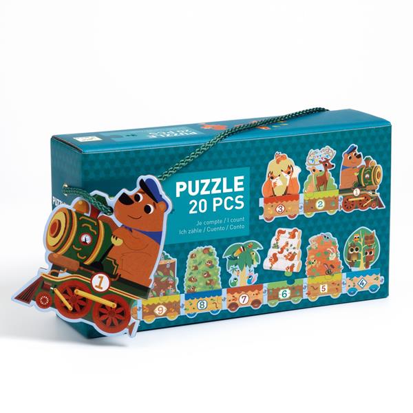 DJECO Puzzle Duo I Count
