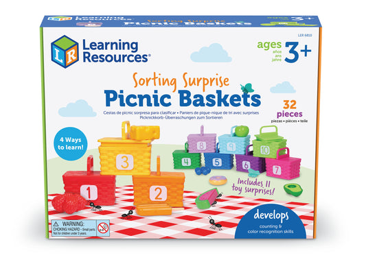 Sorting Surprise Picnic Baskets by Learning Resources