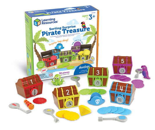SORTING SURPRISE TREASURE CHESTS – LEARNING RESOURCES
