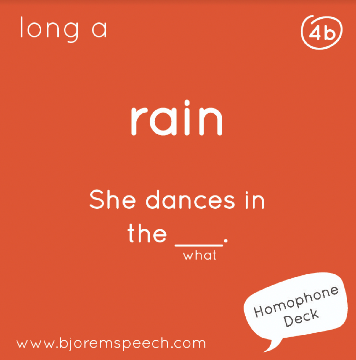 Spelling with Homophones Deck